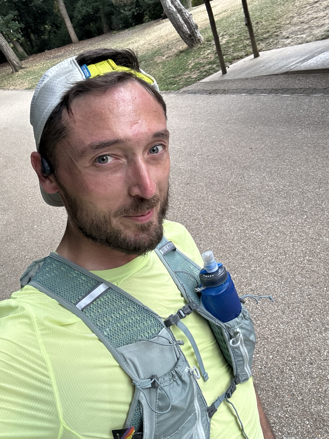Portrait de Sulyvan pendant une sortie running